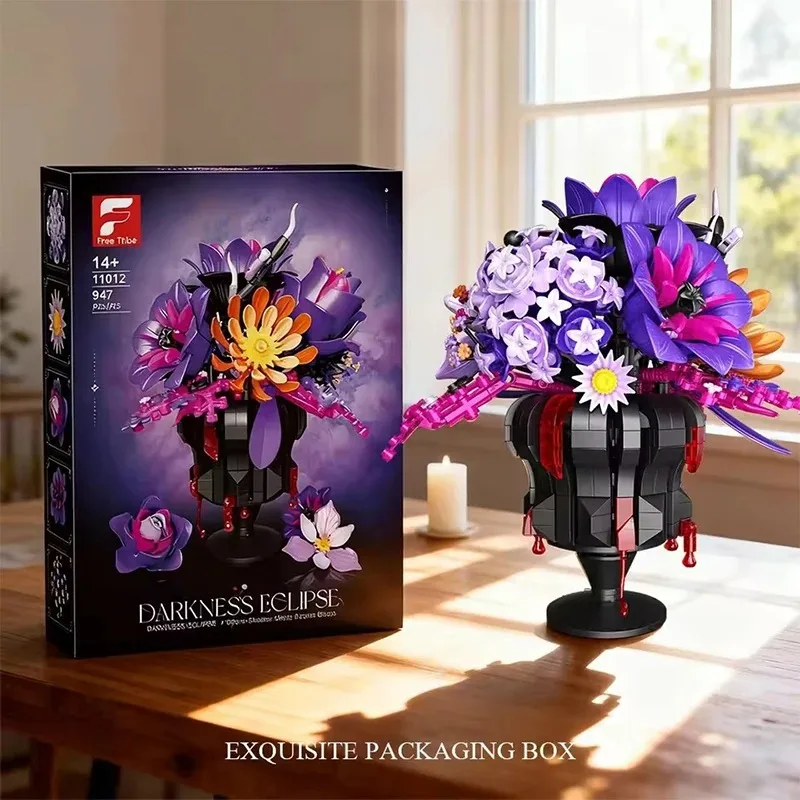 bouquet-gotico-947-pezzi-moc-set-di-blocchi-da-costruzione-con-vaso-di-fiori-viola-giocattoli-educativi-fai-da-te-per-bambini-e-adulti-decorazione-da-scrivania
