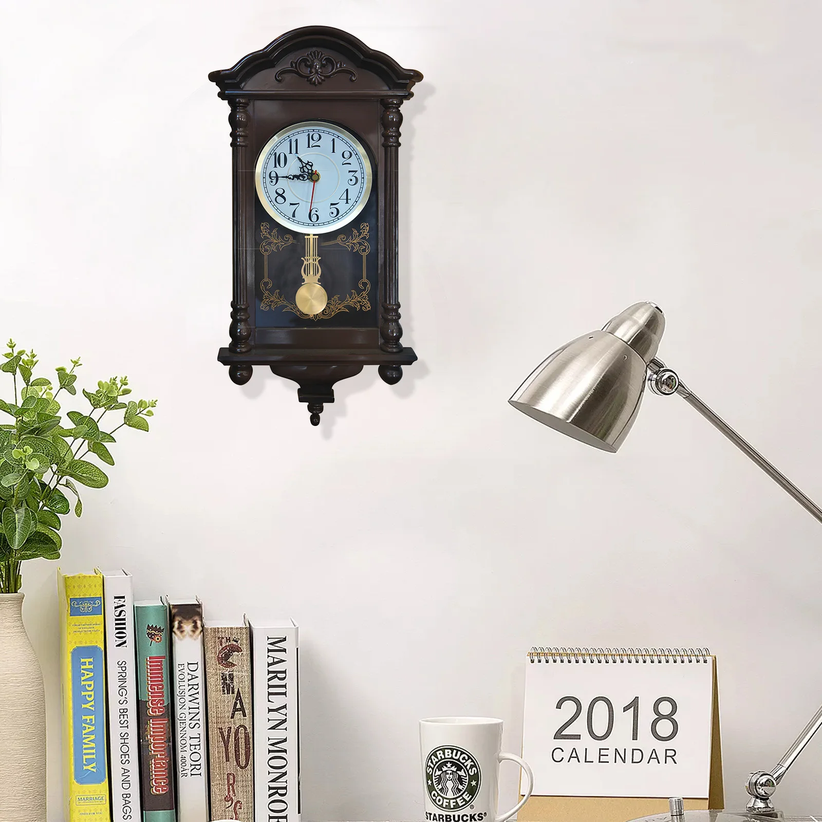 

Gold Aluminum Clock Pendulum Replacement Part for DIY Quartz Wall Clocks Vintage Metal Accessories Wall Clock Pendulum