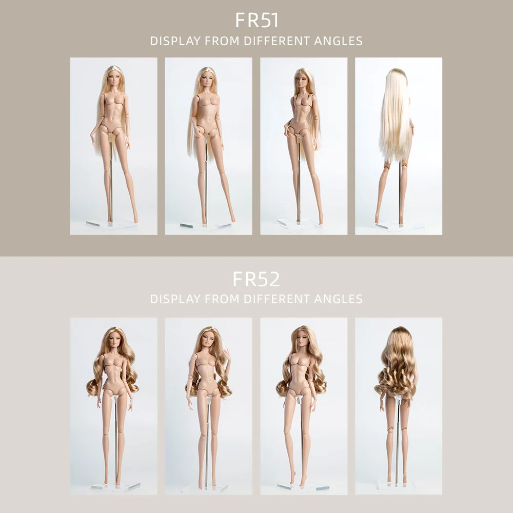 32cm lalka supermodelka z 12 ruchomymi stawami, zabawka do samodzielnego ubierania, ubranka na imprezę, urocze kreatywne prezenty dla kolekcjonerów — zdjęcie produktu 5
