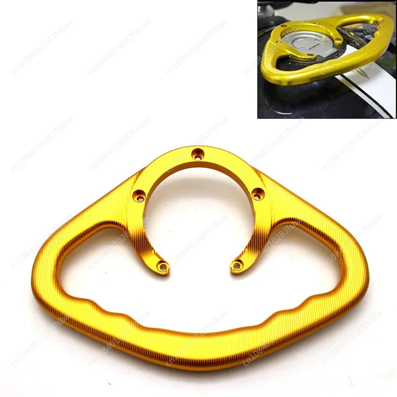 Suitable for Kawasaki Z1000/Z800/ZX6R/ZX10R Modified Fuel Tank Cover Armrest Accessories, + Passenger Handle