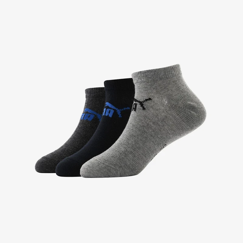 

Puma genuine sport unisex knitted breathable casual simple short tube socks three pairs set 907143-07
