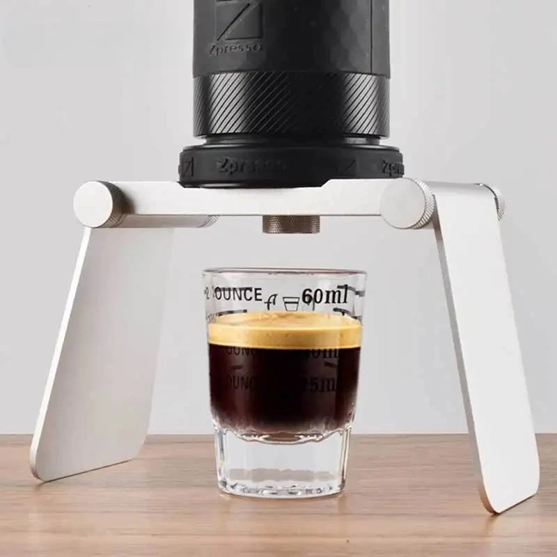 Outdoor Portable Manual Coffee Press Mini Espresso Extractor Foldable Stand Drip Coffee Filter Set