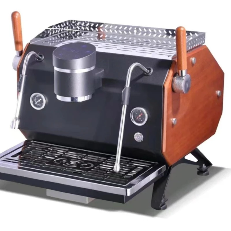 Commercial single-head semi-automatic espresso machine, multi-boiler pump, pressurized steam espresso machine