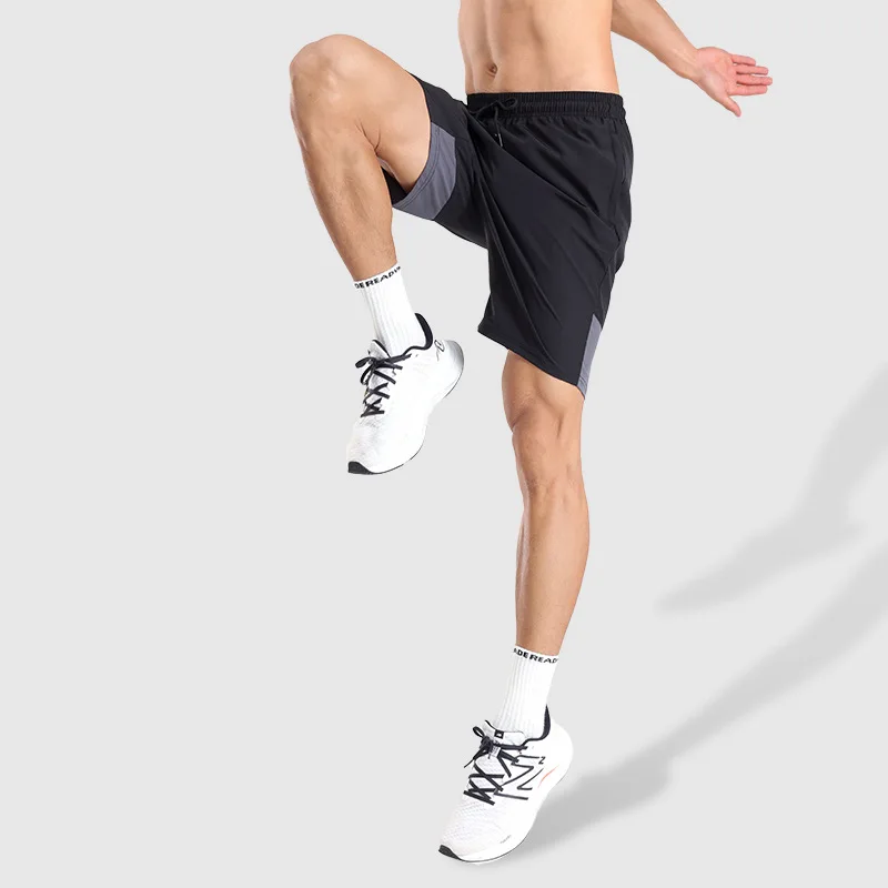 Running Sports Shorts Men's Quick-drying Ice Silk Marathon Summer Thin Section Fitness Leisure Track and Field Training Pants