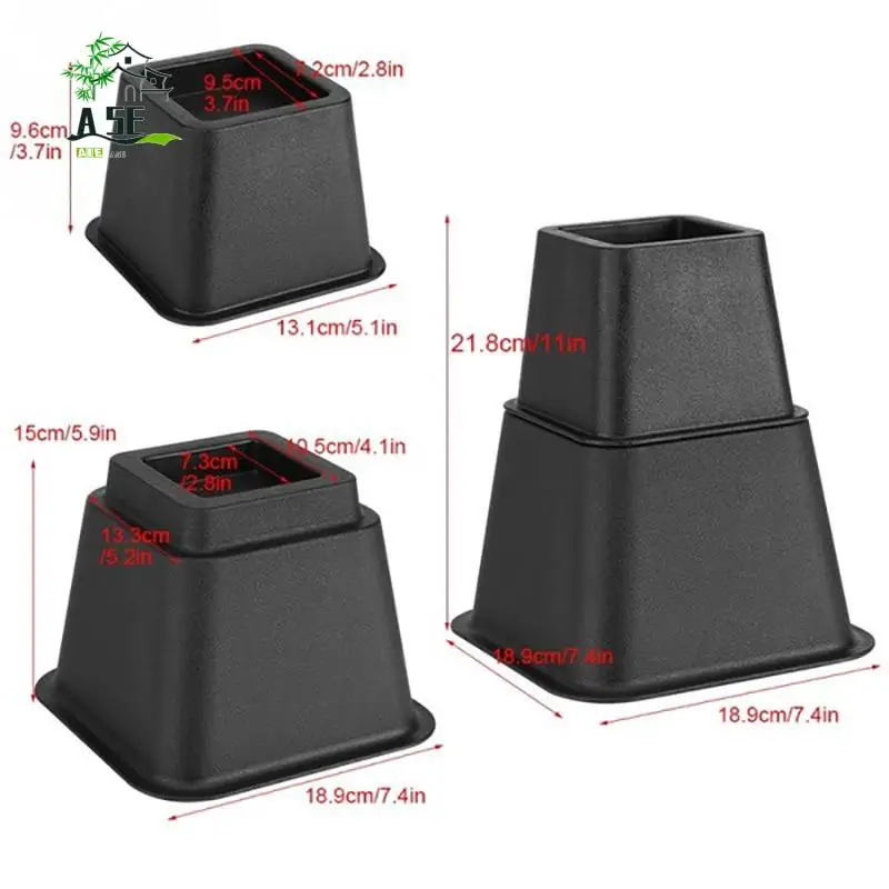 

A05E-8Pcs Регулируемые стойки для кровати или мебельные стойки для создания дополнительного 3-дюймового стола или подъема для дивана
