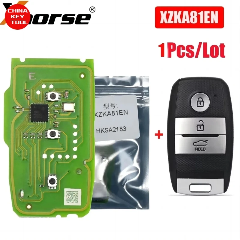 1PCS XHORSE XZKA81EN Special PCB Board 3 Buttons Exclusively for Hyundai & Kia Model With Key Shell