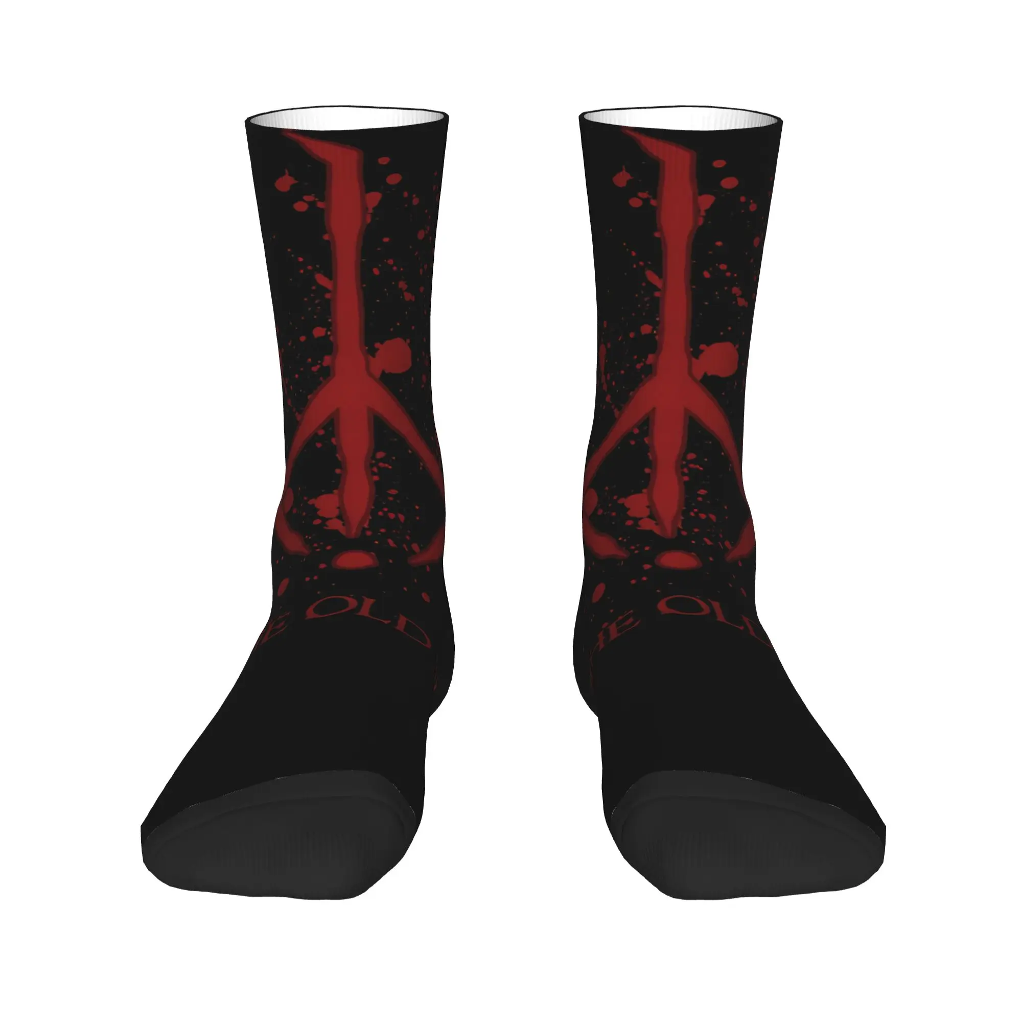 Hunter Bloodbornes   Stockings  Gothic Socks Adults Men Soft Breathable Socks Autumn Running Printed Non Slip Socks Gift