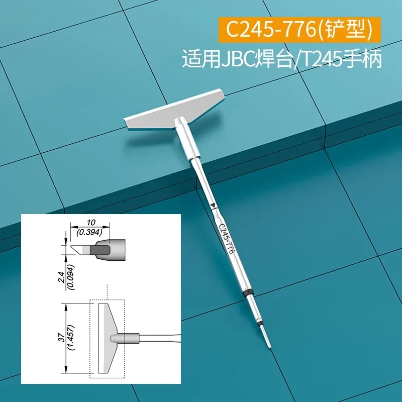 C245 Soldering Tip C245-752 776 792 913 914 949 For JBC T245 soldering iron Shovel type