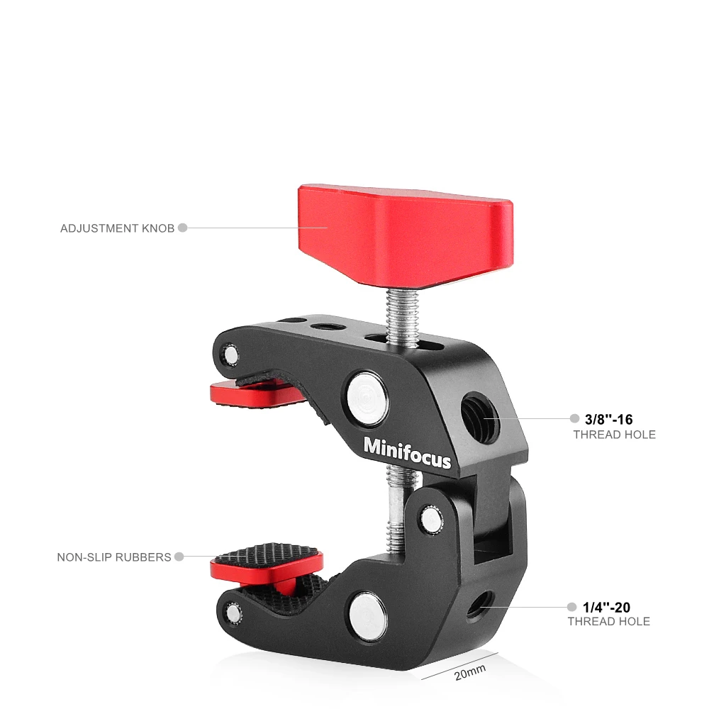 Super Clamp Camera Clamp Desk Mount with 1/4\