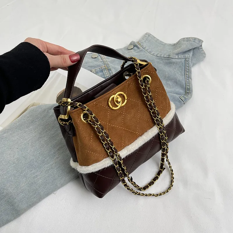 

Stylish Ladies Leather Crossbody Bag, Women Messenger Bag Shoulder Handbags, Popular Classic Elegant By Famous Designer