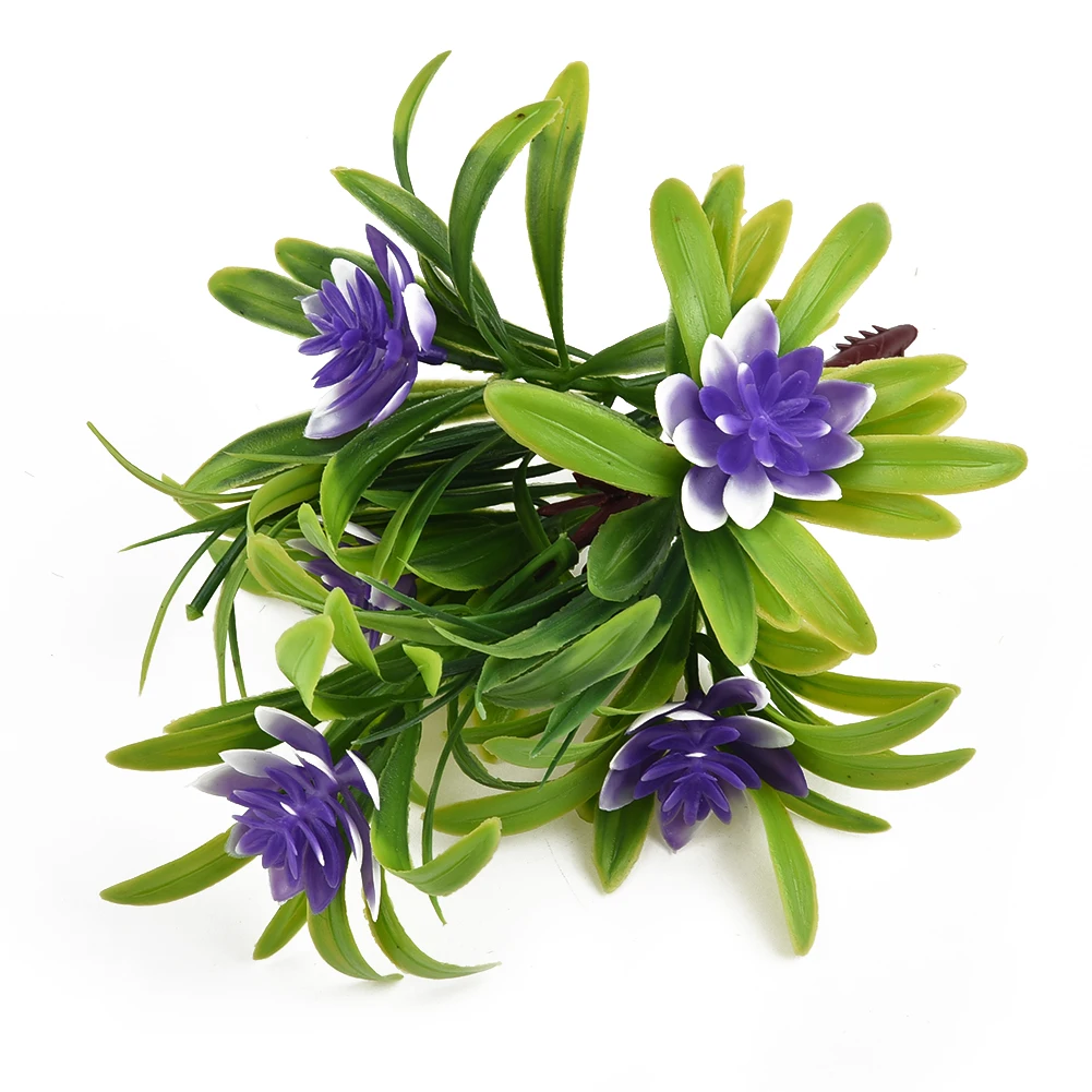 1 adet plastik yapay çiçek simülasyon Bonsai sahte Lotus saksı bitki ev dekor ofis dekor kırmızı/pembe/sarı/turuncu/mor