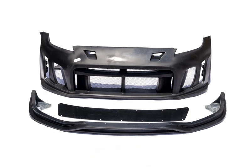 Fiber Glass 2009 to 2016 370Z Z34 VS Arising-II Style Front Bumper FRP with Fit For  FRONT BUMP  BODY KIT