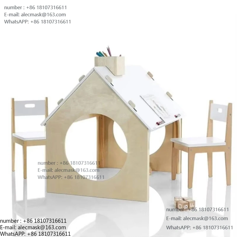 Multifunctional game room Children's furniture Height adjustable Children's ergonomics desk Children's