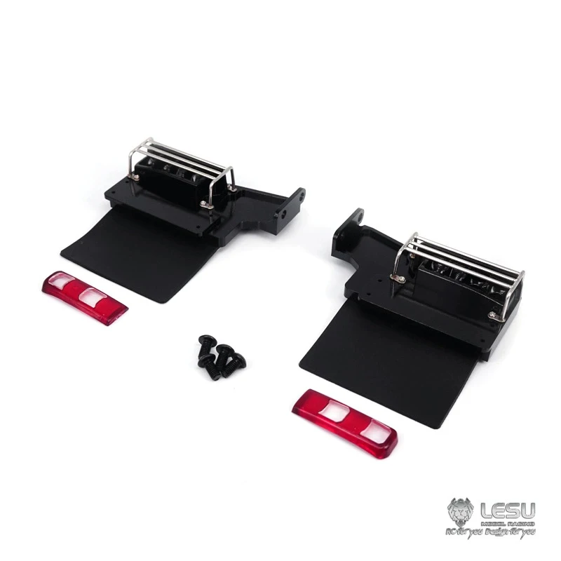 LESU 1/14 Truck taillight sandboard set 3348 Tamiya Mudhead S-1223 engineering vehicle model accessories