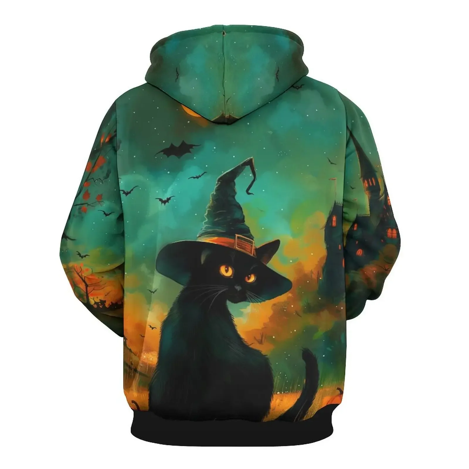 2024 3D Print Fun Design Hoodie Fashion Men's and Women's Sports Street Wear Sweatshirt Pullovers with Pockets Halloween