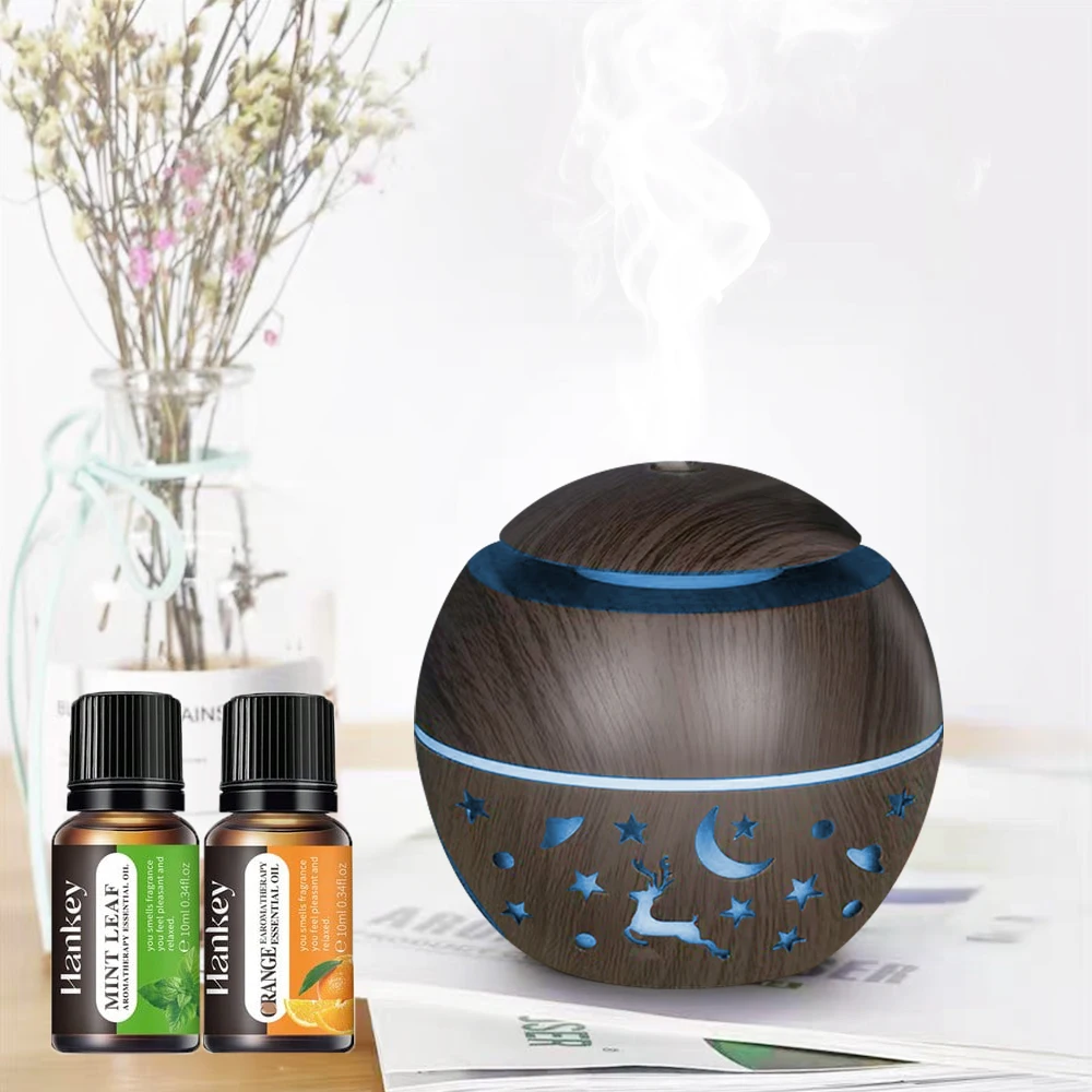 

Two bottles of essential oil,Portable air humidifier Portable Air humidifier USB electric air diffuser ultrasonic.