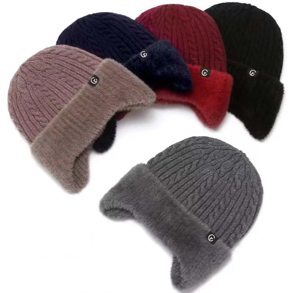 بالاكلافا قبعة الصوف وشاح وقبعة مجموعة لينة مرنة مقنعين قبعة حرارية بلون سميكة محبوك وشاح في الهواء الطلق