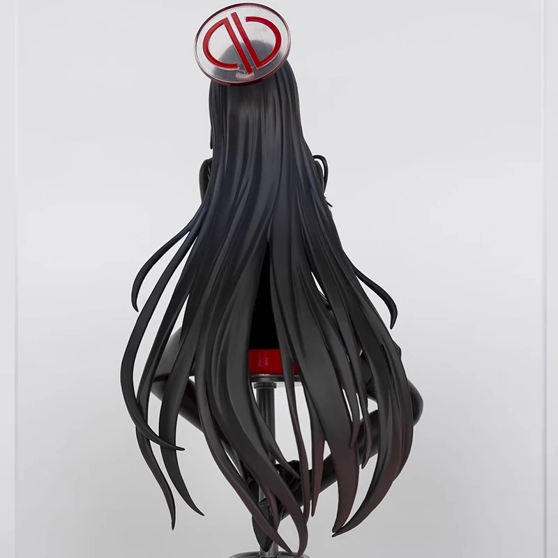 Blaues Archiv Tsukatsuki Rio Sexy Anime Mädchen Figur Li Yin Puppe Handmodell Schwarze Seide Sitzen Sexy Gk Ornamente Modell Puppe Spielzeug