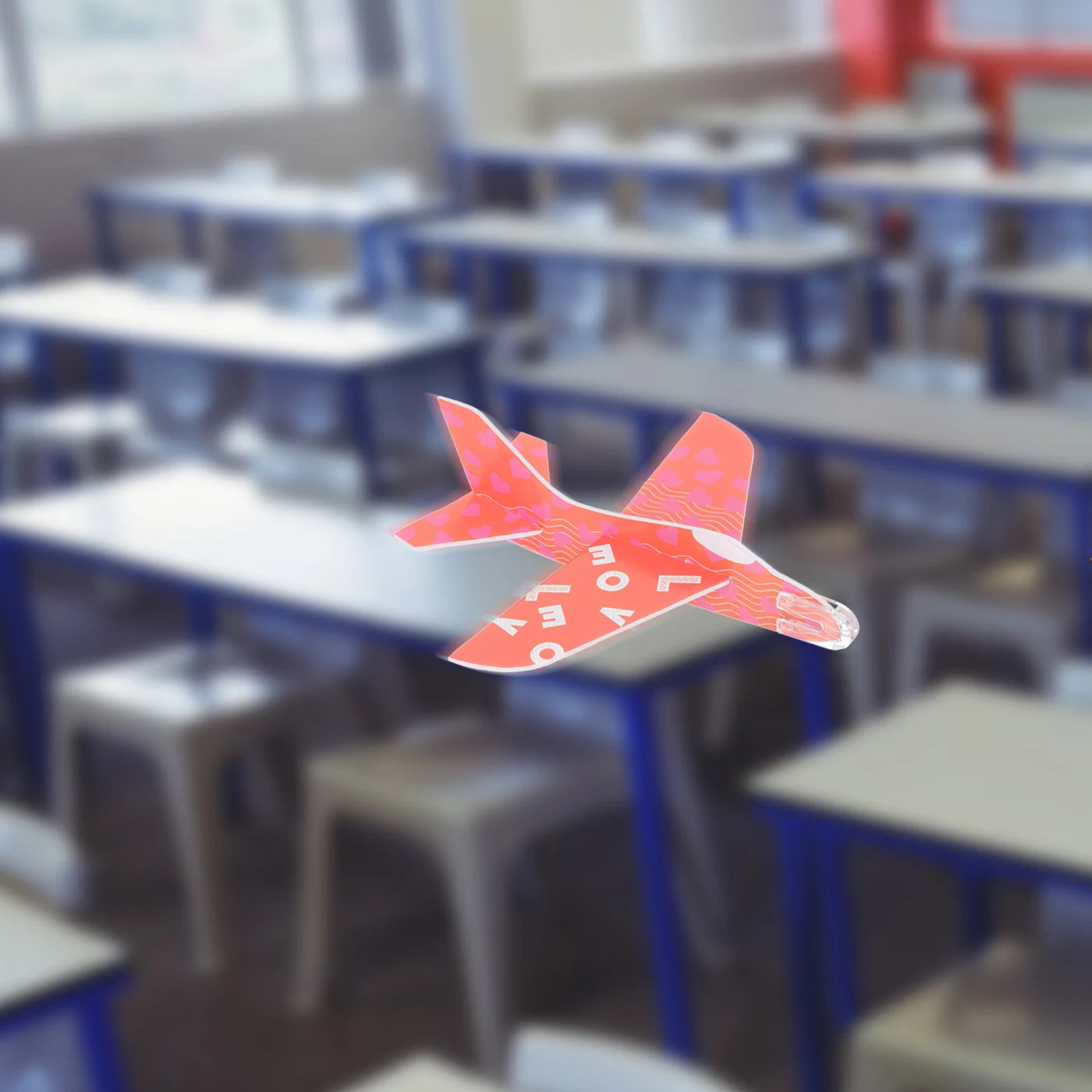 

Hand Throwing Airplane Greeting Card Kid Gifts Valentine's Craft Kits for Kids Toy Set Foam Toys Child Flying
