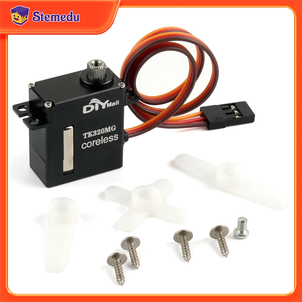 

3.8kg Torque Coreless Micro Servos Metal Gear 180/270/360° Shift Gear Servo RC For SCX10 Trax Trx4 Trx6 G63 Replaces 2065 TRXXAS