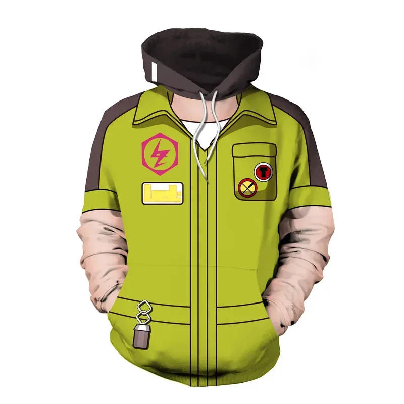 Anime Danganronpa V3 3D Hooded Sweatshirt Monokuma Ouma Kokichi Kaede Akamatsu Cosplay Clothes for Men Women Kid Casual Warmth5;