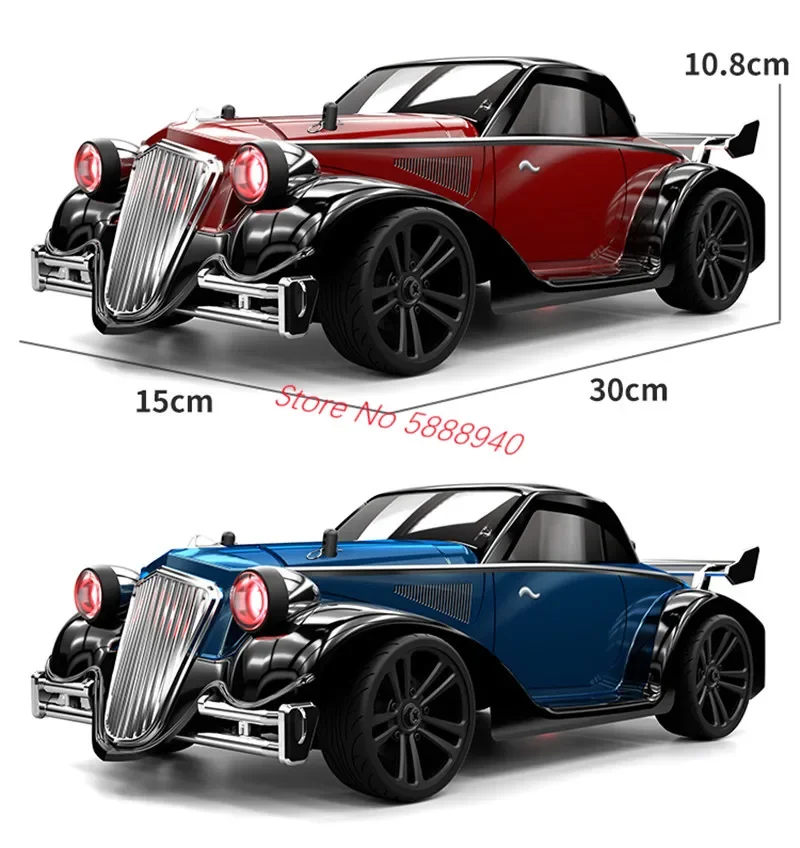 سيارة سباق احترافية تعمل بالتحكم عن بعد، نموذج بمقياس 1:16، رباعية الدفع، مع إضاءة LED متغيرة، سرعة تصل إلى 40 كم/ساعة، سيارة كهربائية عالية السرعة