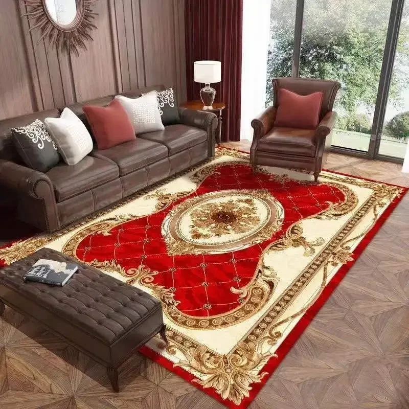 Luxury Carpets for Living Room 300x400 Flannel Customizable Soft Rugs European Bedroom Decor Home Alfombra Plush Non-slip Mat