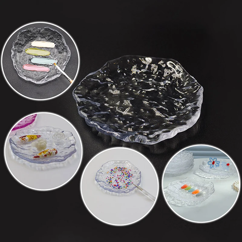 Porte-brosse à ongles, support organisateur, conteneur de nettoyage, boîte de rangement, plateau, plaque, strass, affichage de paillettes, outils d'art des ongles