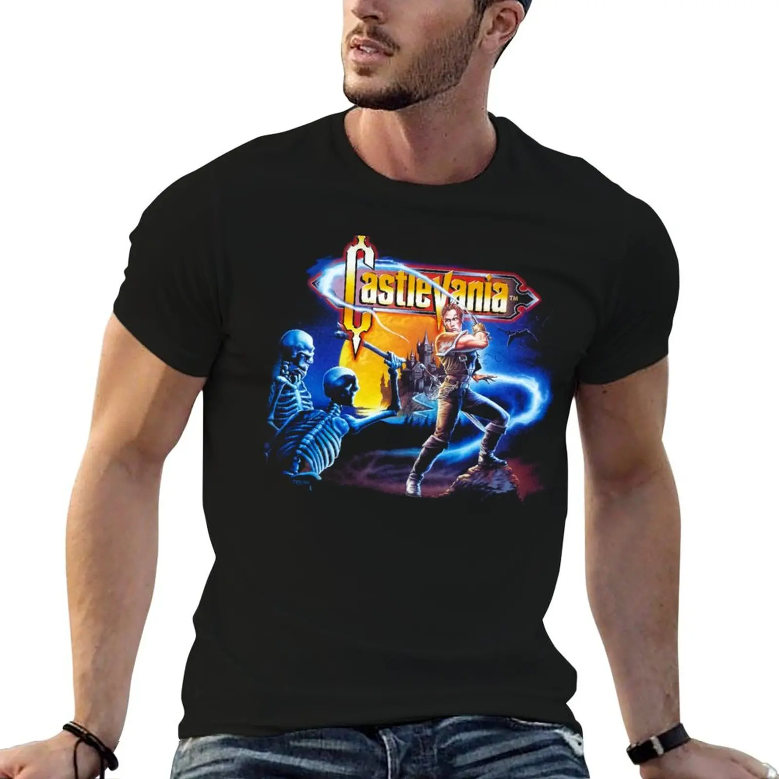 

Castlevania 64 T-Shirt boys animal print graphic tee shirt men clothes