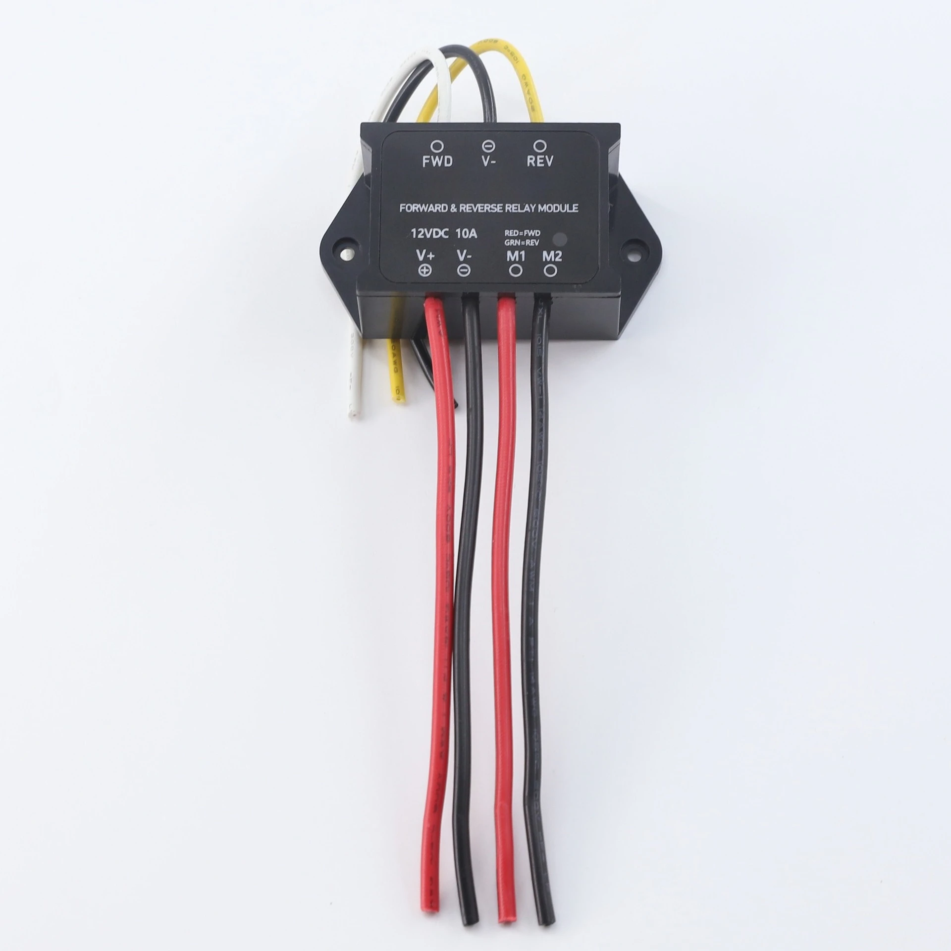 10A motor forward and reverse relay two-way control with indicator light small reverse relay module