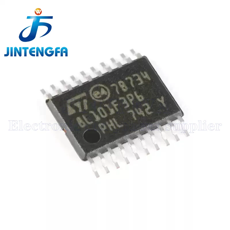 STM8L101 STM8L101F3P6 TSSOP-20 STM8L101F3U6 UFQFPN-20 SMD IC Microcontroller ARM MCU STM8L101F3P6TR STM8L101F3U6TR