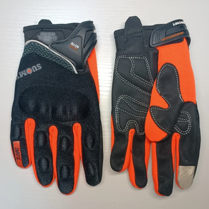 Suomy SU-09 Summer Motorcycle Gloves Mesh Breathable Moto Gloves Unisex Touch Screen Motocross Gloves Touch Screen Cycling Glove 5