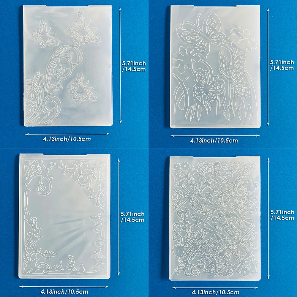 2D/Butterfly/Embossing Folders For Card Making Embossing Machine Template For Scrapbook Paper Craft Album Stamps Decor
