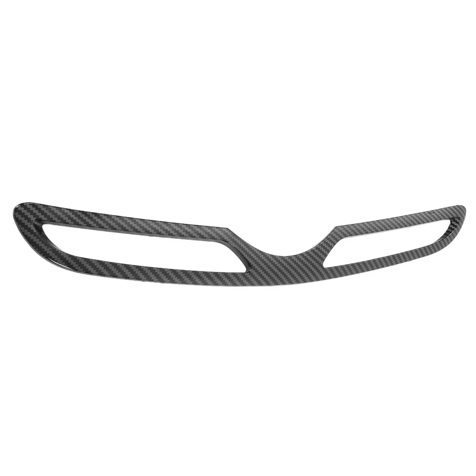 Carbon Fiber Look Car Dashboard Console A/C Air Vent Outlet Trim Cover For Mini Cooper F55 F56 2014‑2021 F57 2016-2021