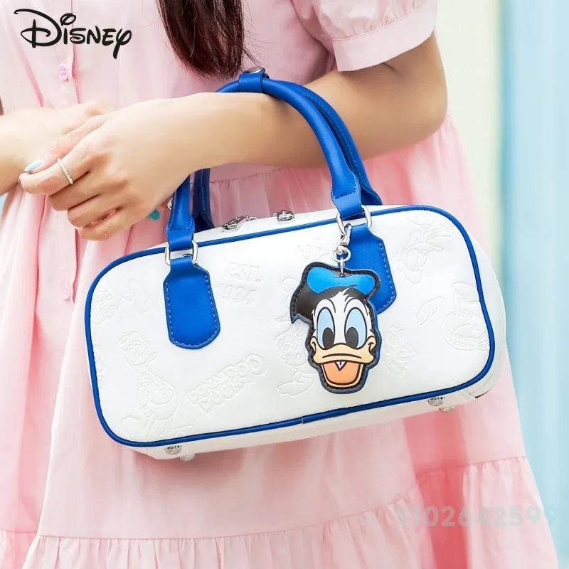 Disney Donald Duck Original New Women\'s Handbag Fashion High Quality Women\'s Crossbody Bag Cartoon Versatile Women\'s Storage Bag