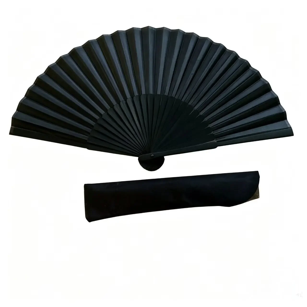 10 Abanicos Plegables Negros Vintage, Abanicos Decorativos para Bodas, Fiestas, Baile y Hogar
