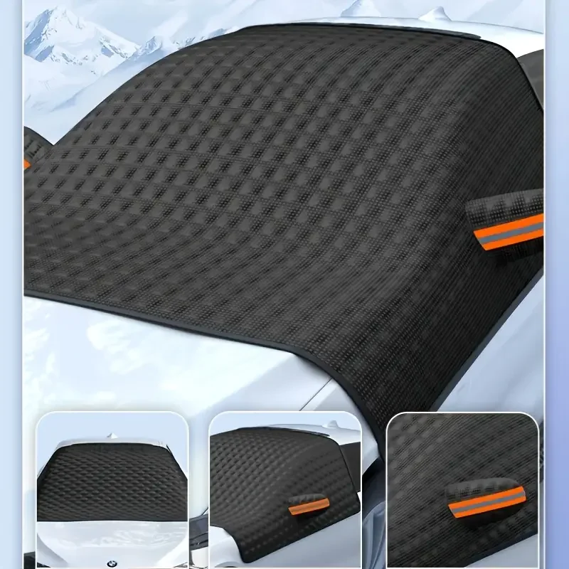 

Winter Car Window Snow Cover Large Size Magnetic Car Windshield Snow Cover Anti Freeze Snow Windshield Covers Glass Sun Visor