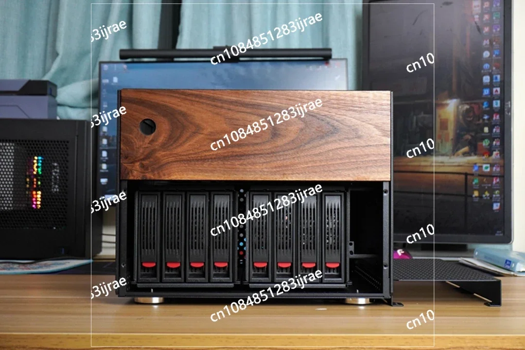 Matx Compact Small Chassis Multi-hard Disk 8-disk NAS Chassis Home Storage Server