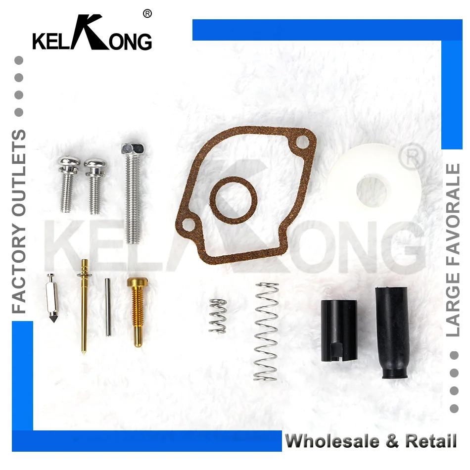 KELKONG Carburetor Repair Kit For Tohatsu 2.5HP 3F0-87122-1 outboard Engine Motor Parts