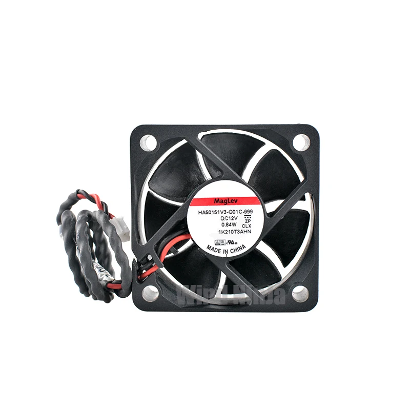 

Quiet Cooling Fan 5cm 50mm Mini Micro Low Noise DC12V 0.84W Power Supply HA50151V3-Q01C-999 for Host 50x50x15mm