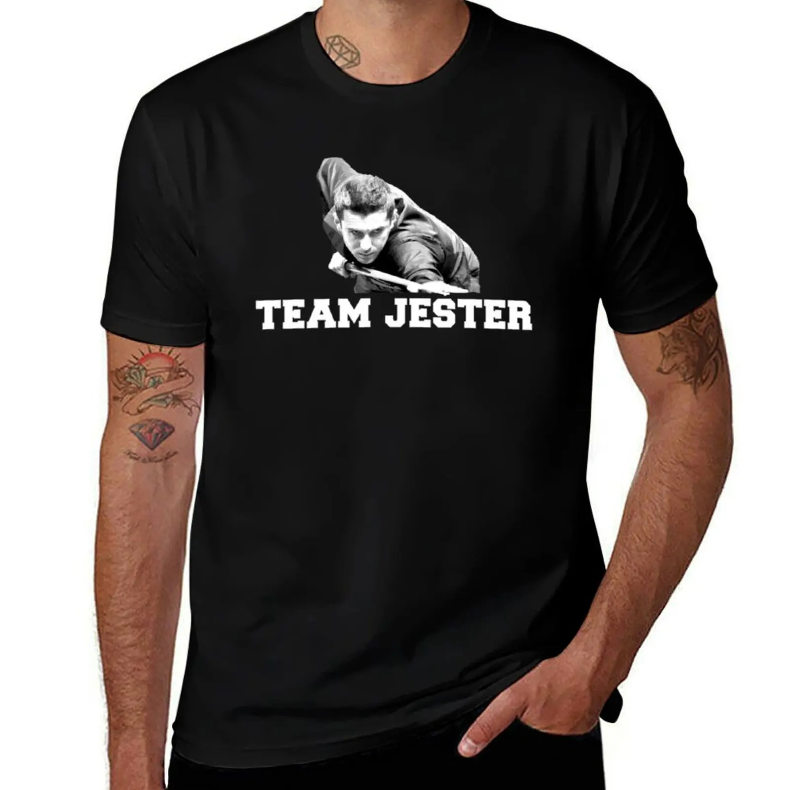 

Snooker - Team Jester (Mark Selby Fans) T-Shirt men t shirt cotton 100% t shirt for man 100 percent cotton T-Shirt