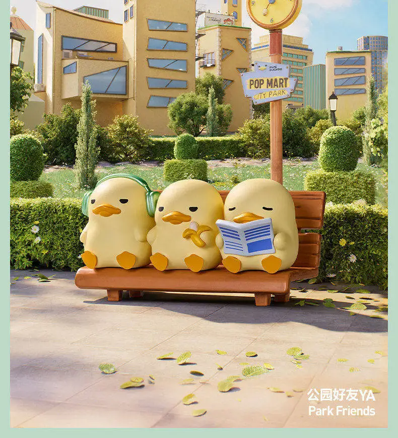 Original POPMART Blind Box Mini DUCKOO City Walk Serie Modische Ornament-Figur Trendiges Sammlerstück Dekoratives Geschenk – Detail 12
