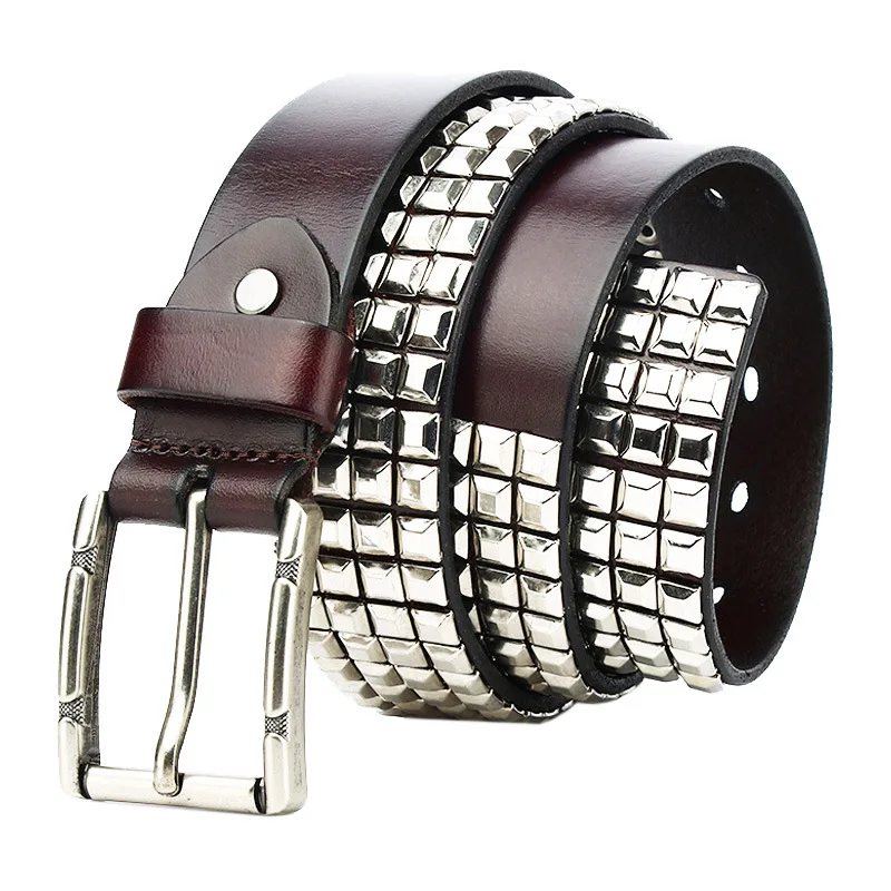 

men luxury fashion original leather belt womens pin buckle belts punk hip hop dress brand designer strapon young waistband leash