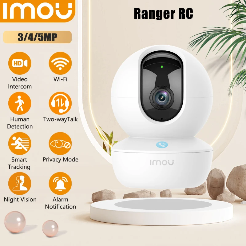 

IMOU Ranger RC Wi-Fi Смарт IP камеры панорамная панорама и наклон | Камера 3 Мп | Умное отслеживание | Вызов одним касанием | Звуковая сигнализация