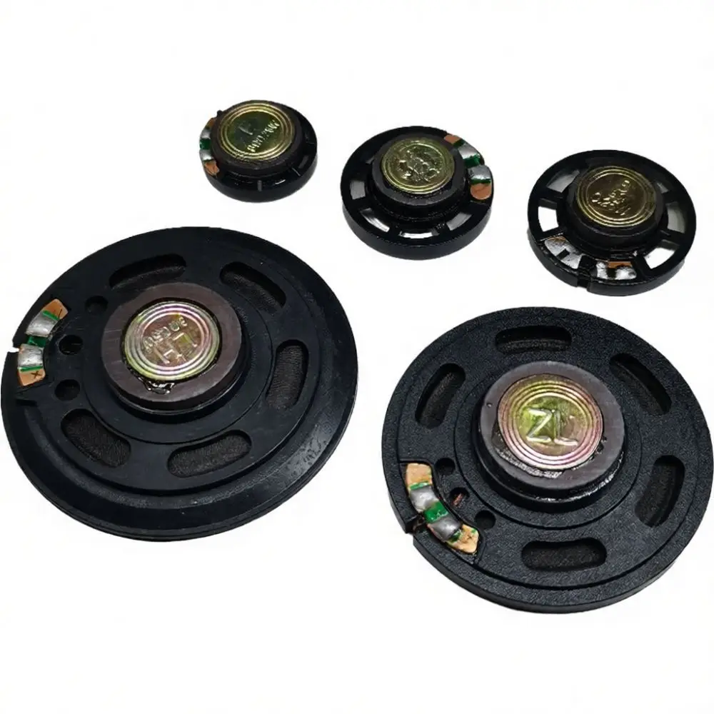 Lightweight External Magnet Speaker For Kids Sports Game Audio 8 16 32 Ohm 0.25W 0.5W Small Electronics Repair Replacement