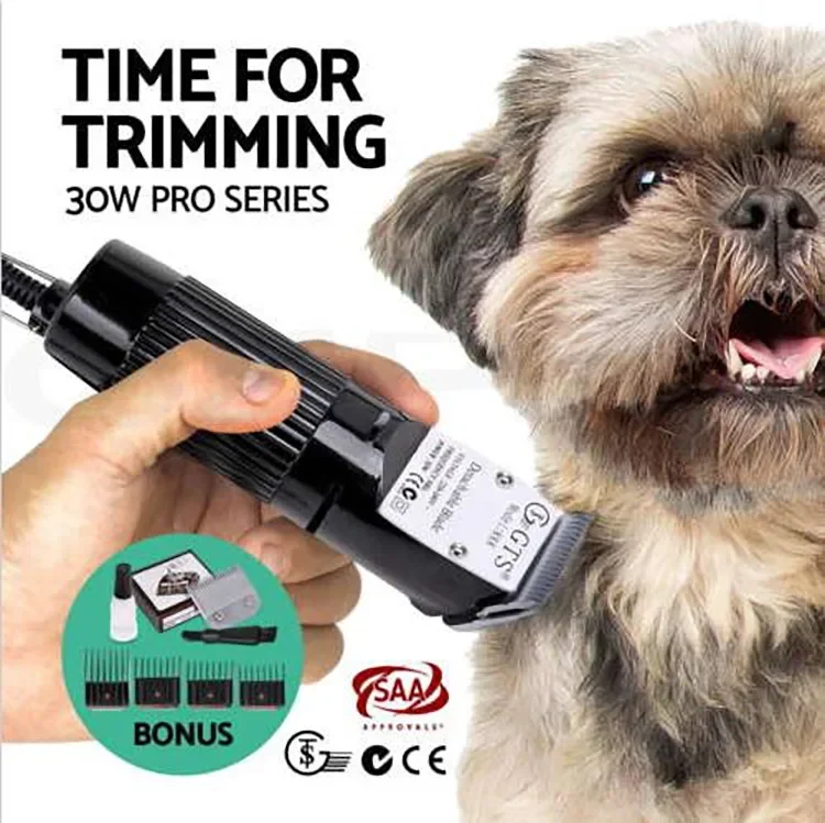 Professional Gts888 Animal Pet Clippers 30W DC Powerful Electric Corded Pet Grooming Dog Cat Hair Trimmer Clipper