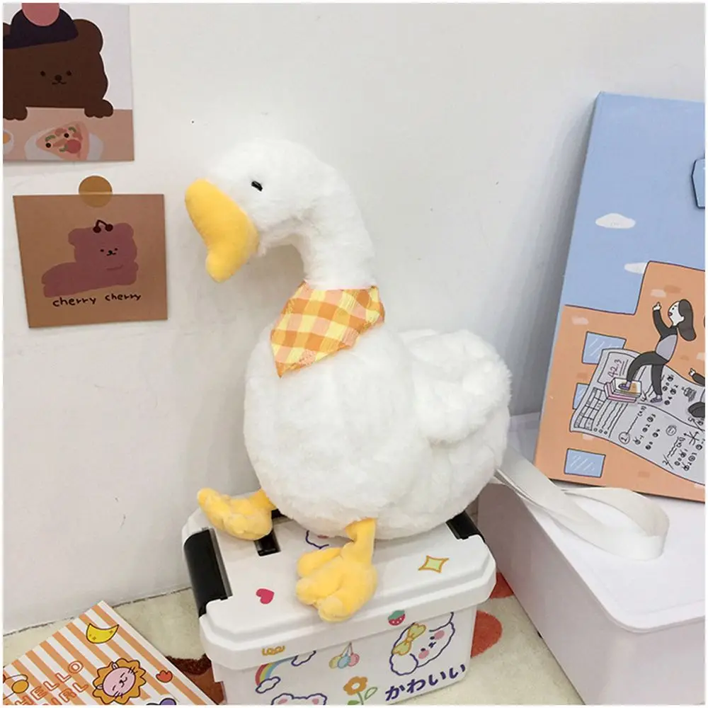 Creative Kids Goose Girl Gift Cartoon Animal Toy Duck Korean Style Bag Women Shoulder Bag Plush Bag Crossbody Bag