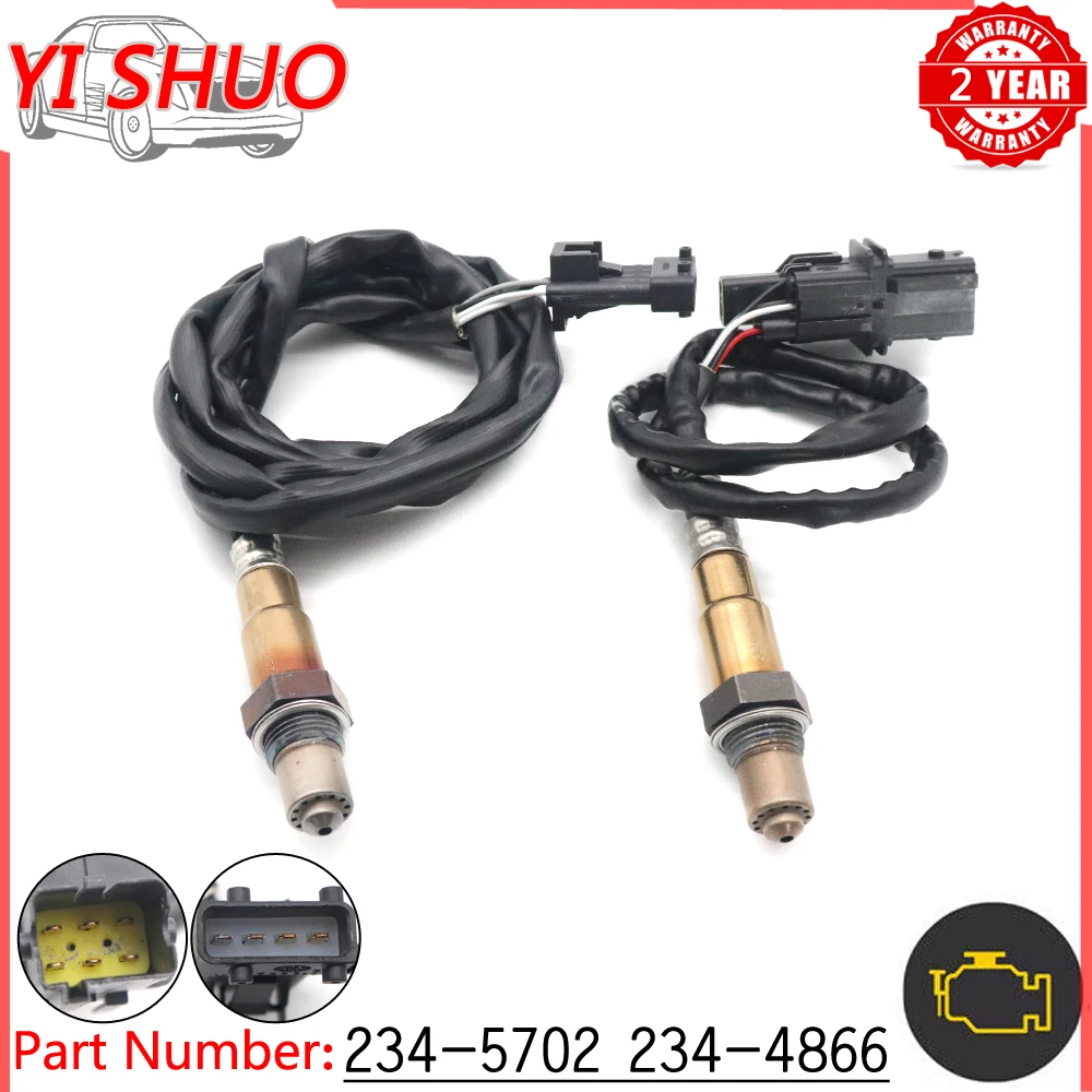 Car 234-5702 234-4866 Front Rear Air Fuel Ratio Lambda O2 Oxygen Sensor for Volvo C30 C70 S40 S60 S70 S80 V50 V70 1999-2011