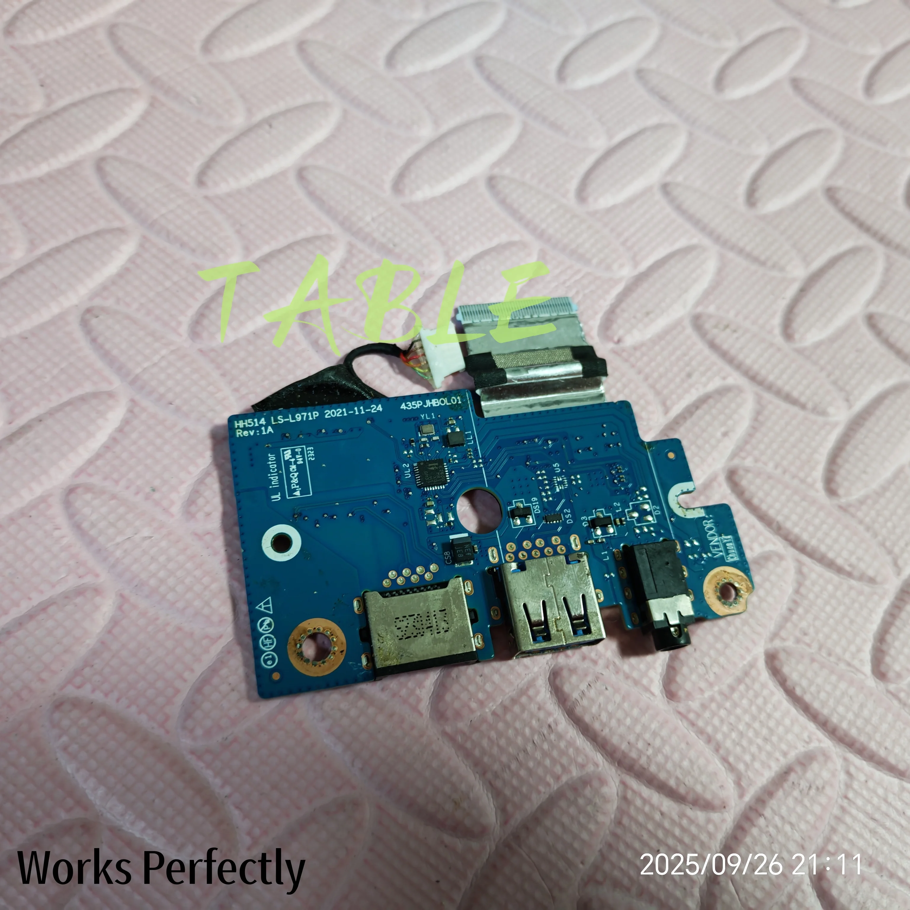 FOR ACER Nitro5 AN515-46 AN515-58 USB AUDIO BOARD W CABLE LS-L974P LS-L971P