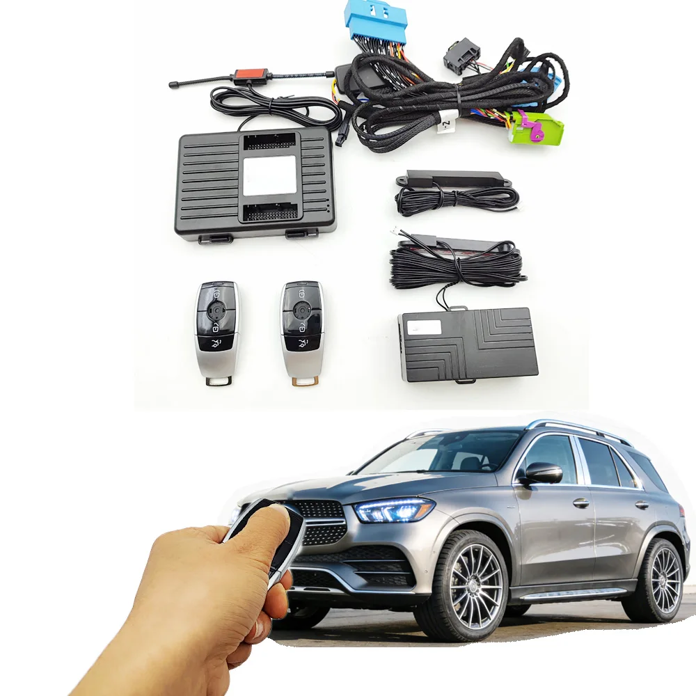 

For Mercedes Benz 2020-2022 GLE W167 Upgrade Remote Starter System Keyless Entry System Face lift Car Accessories